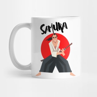 Samurai T-shirt Mug